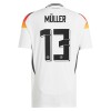 Maillot de Supporter Allemagne Muller 13 Domicile Euro 2024 Pour Homme